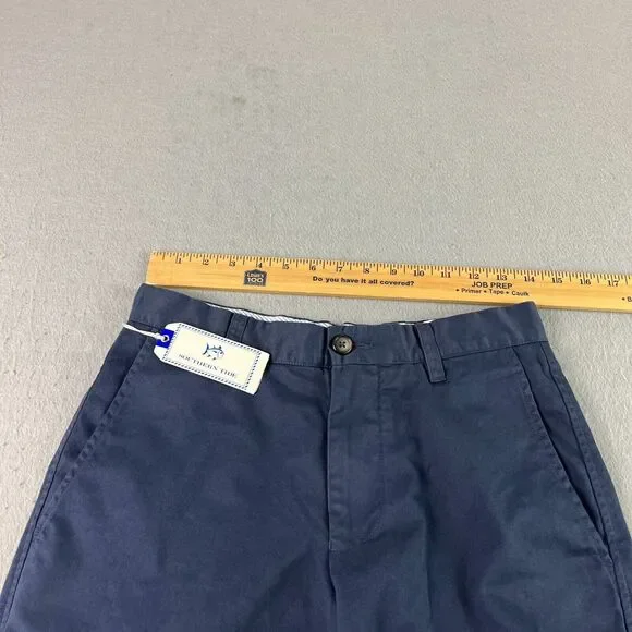 Southern Tide‎ Shorts Mens Size 28 Blue Chino Skipjack Flat Front Preppy NEW - Picture 4 of 9